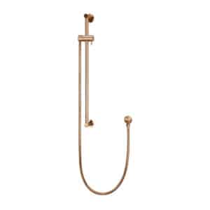 Rail Set with Hose (excludes Hand Shower) | Meir | Lustre Bronze