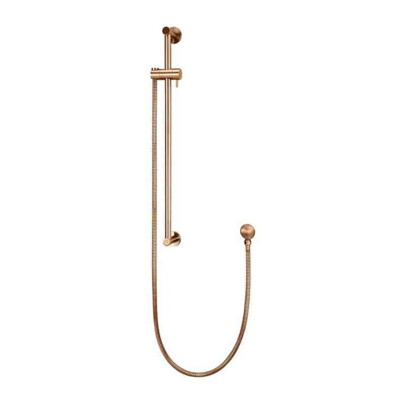 MZ04B-PVDBZ Rail Set with Hose (excludes Hand Shower) | Meir | Lustre Bronze - Image 1